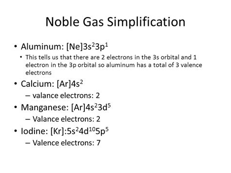 noble gas configuration calculator|noble gas configuration for aluminum.